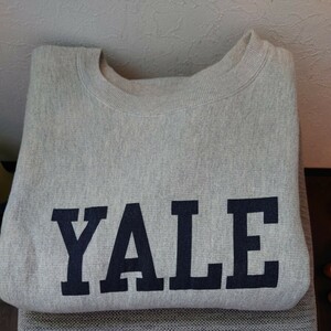 チャンピオン リバースウィーブ スウェットシャツ CHAMPION REVERSE WEAVE SWEAT SHIRT ”YALE” TRUE TO ARCHIVES 美品 サイズ L 