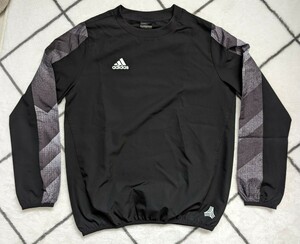 adidas アディダス★ジュニア　サッカー ジャージ ピステ　140　黒