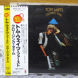 トム・ウェイツ／CD「クロージング・タイム」国内盤 TOM WAITSの画像1