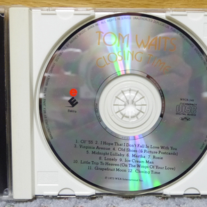 トム・ウェイツ／CD「クロージング・タイム」国内盤 TOM WAITSの画像3