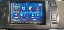 トヨタ エスティマ ACR50W/ACR55W にて使用　アルパイン　HDDナビゲーション　VIE-X088V_画像6