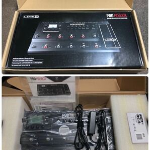 LINE6 POD 最高峰モデル HD500X 完動品 SKB社製専用セミハードケース付き 目立つ傷の無い美品です。自宅のみで使用。の画像6