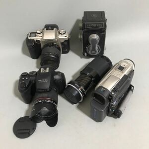 S0008 Canon EOS 55 FUJIFILM FINEPIX HS20 PRIMOFLEX 2眼 SONYビデオカメラ TAMRON 80-210mm F3.8 カメラ レンズ 