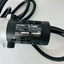 ★未使用品 HiKOKI ハイコーキ 100mm 電気 ディスクグラインダ G10MH 二重絶縁 領収OK w0419-6-3b_画像3