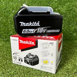 ★未使用 マキタ makita リチウムイオンバッテリ BL1860B 18v 6.0Ah 純正 バッテリ 急速充電 領収OK w0421-5