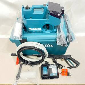 makita マキタ MHW080D 充電式高圧洗浄機 18V×2 36V コードレス 水道直結 洗浄 油落とし 外壁 車 洗車 領収OK/直引可 h0421-8-1.5cの画像1