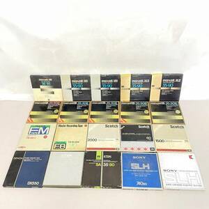  used . operation not yet verification junk open reel tape maxell Scotch FUJIFILM TDK SONY DENON AKAI 20 pieces set h0426-4