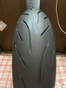 中古MCタイヤ バリ山 2021年製造 BRIDGESTONE BATTLAX S21 160/60ZR17 ブリヂストン バトラックス ハイパースポーツ 160 60 17 3821 K4702