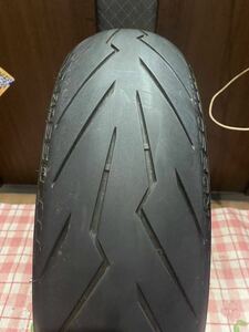 中古MCタイヤ PIRELLI DIABLO ROSSOⅢ 140/70R17 ピレリ ディアブロ ロッソ3 140 70 17 0420 K4719