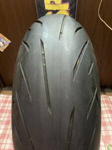 中古MCタイヤ BRIDGESTONE BATTLAX S22 190/50ZR17 ブリヂストン バトラックス ハイパースポーツ 190 50 17 3920 K4759