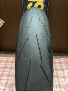 中古MCタイヤ 2022年製造 PIRELLI DIABLO SUPERCORSA V3 SC1 120/70ZR17 ピレリ ディアブロ スーパーコルサ 120 70 17 2922 K4779