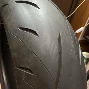 中古MCタイヤ バリ山 DUNLOP SPORTMAX ROADSPORT2 190/50ZR17 スポーツマックス ロードスポーツ2 190 50 17 0718 K4780の画像3