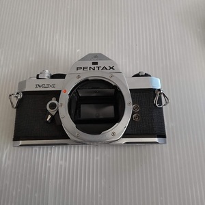 ●[ジャンク品] ペンタックス Pentax MX 35mm 一眼レフフィルムカメラ シルバー ボディのみ 9120415