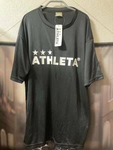 ★ATHLETAアスレタ★黒プラシャツ★新品未使用