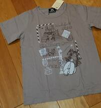 わちふぃーるど●ダヤンＥＶプレーンＴシャツ　エアメール　ココア　Ｍ_画像2