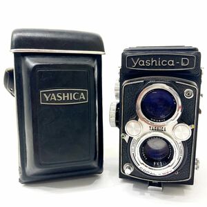 ヤシカ-D YASHICA-D COPAL-MXV Yashikor 80mm f/3.5 二眼レフカメラ 専用ケース付き alp古0306