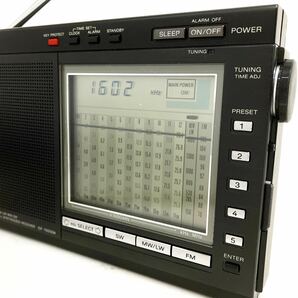 動作品 SONY ソニー ICF-7600DA FM/LW/MW/SW 15BAND RADIO ラジオ トランシーバー 昭和 レトロ 当時物 alpひ0319の画像3