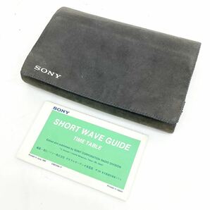 動作品 SONY ソニー ICF-7600DA FM/LW/MW/SW 15BAND RADIO ラジオ トランシーバー 昭和 レトロ 当時物 alpひ0319の画像10