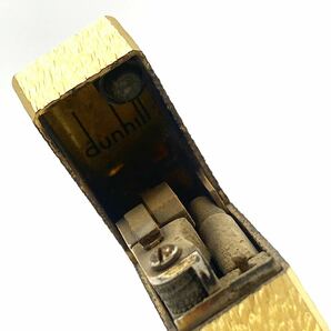 dunhill ダンヒル ローラー ガスライター ゴールド 喫煙具 alp川0306の画像8