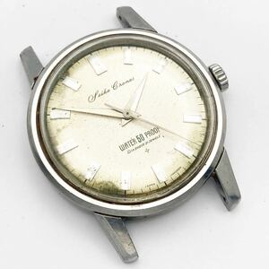 稼働品 SEIKO Cronos クロノス 21石 WATER 50 PROOF J13046 メンズ 手巻き 腕時計 alp川0306