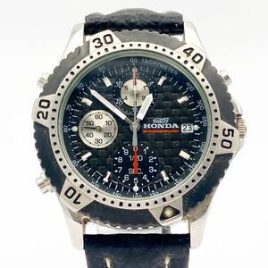 HONDA ムゲンホンダ YM55-6A10 chronographクロノグラフ 自動車 ブランド クォーツ 腕時計 alpひ0404