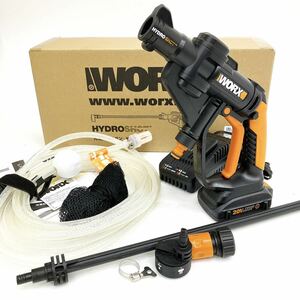 WORX Hydroshot WG629.6 rechargeable washing gun high pressure washer handy washer Works hydro Schott electrification verification settled alp old 0412