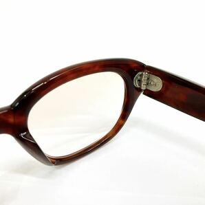 昭和レトロ 鼈甲 べっこう 約45.7ｇ 眼鏡 メガネフレーム ヴィンテージ ファッション小物 alp川0403の画像6