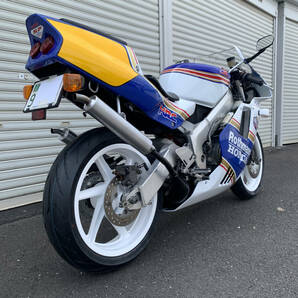 個人出品 MC21 NSR250R SP ロスマンズ エンジンOH フルレストア済み 写真600枚 動画あり 即決時関東近辺無料配送の画像4