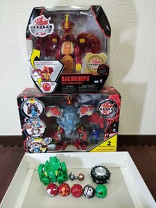 海外爆丸 まとめてセットで 未開封箱あり BAKUGAN BAKUMORPH DRAGONOID DESTROYER 発光 ゲーム未使用コレクション用