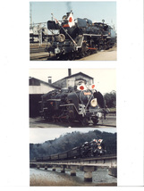 1970-1980年代 鉄道写真「お召列車用蒸気機関車」のLサイズ写真 ５点　珍品_画像1