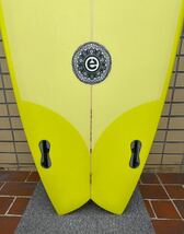 【新品未使用】ELEMENTsurfboard TWIN FISH 6.0LEMON PUエレメントサーフボード ツインフィッシュ　オーストラリア　バイロンベイ_画像4