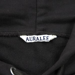 AURALEE オーラリー スウェットパーカー A21AP01GU SUPER SOFT HEAVY SWEAT P/O PARKA #18044 スエットパーカーの画像3
