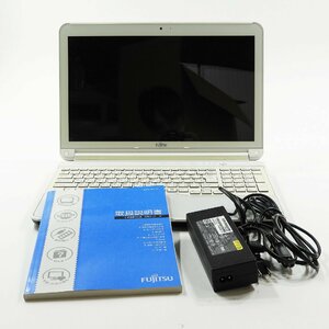 FUJITSU 富士通 FMVA77GW LIFEBOOK AH77/G ライフブック ノートパソコン i7 ジャンク品 #18076 ノートPC ビジネス パーツ取り 部品取り