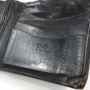 RRL ダブルアールエル レザーウォレット #18170 送料360円 アメカジ カジュアル 革財布 ラルフローレンの画像5