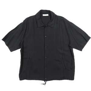 SENSE OF PLACE URBAN RESEARCH アーバンリサーチ リネンシャツ ブラック Size M #18167 センス オブ プレイス カジュアル きれいめ