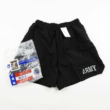 未使用 09年製 米軍 ARMY トレーニングショーツ ブラック #18223 送料360円 ミリタリー ショートパンツ アメリカ軍 実物_画像6