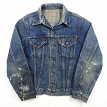 60's LEVIS リーバイス 70505 BIGE デニムジャケット #18192 ヴィンテージ ビンテージ オリジナル Gジャン ビッグE 3rd サード 4th_画像1