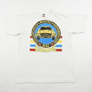 80's Fruit of the Loom フルーツオブザルーム 半袖 プリント Tシャツ USA製 size L #18237 送料360円 オールド アメカジ アメリカ製