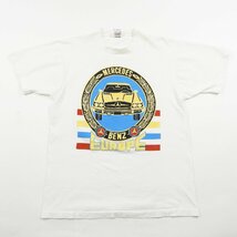 80's Fruit of the Loom フルーツオブザルーム 半袖 プリント Tシャツ USA製 size L #18248 送料360円 ヴィンテージ アメカジ アメリカ製_画像1