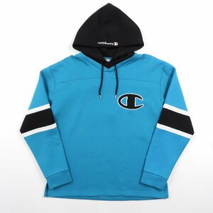 XLARGE × Champion コラボ Wrap-Air パーカー size L #18273 エクストララージ チャンピオン ストリート 裏原 アメカジ スウェット