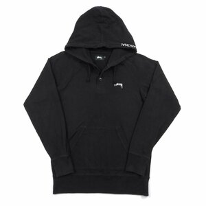 STUSSY ステューシー スウェットパーカー ブラック Size S #18338 アメカジ カジュアル ストリート トレーナー