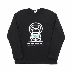 A BATHING APE アベイシングエイプ APE BABY MILO Tシャツ Size L #18336 ストリート 裏原 アメカジ ベビーマイロ Tee