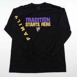 CE Byrd High School プリント 長袖 Tシャツ size L #18402 TRADITION STARTS HERE アメカジ アメリカ古着 ロンT ハイスクール Tee