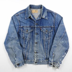 60's Levis リーバイス 70505 BIGE デニムジャケット #18448 ヴィンテージ ビンテージ アメカジ ジージャン Gジャン 3rd 4th