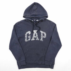 GAP ギャップ ロゴ プリント スウェット パーカー size M #18516 スエットパーカー アメカジ トレーナー プルオーバー