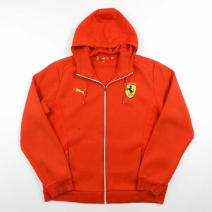 Puma プーマ ジップパーカー フェラーリ size XL #18509 アメカジ コラボ スエットパーカー