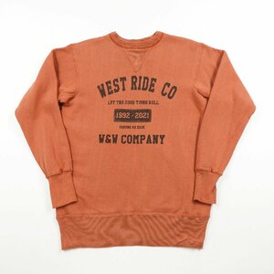 West Ride x Wear House оба V Sweat 30th Anniversary Limited Size 40 #18536 Склад Westride American Casual Collaboration Бесплатная плотина