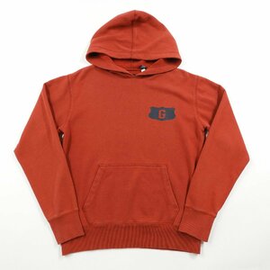 GAP ギャップ スウェット パーカー レッド size XS #18542 ワンポイント プリント アメカジ カジュアル シンプル