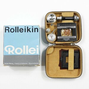 ROLLEIKIN Rollei gold parts Junk #18587 Showa Retro Old hobby collection parts accessory 