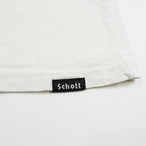 STUSSY ステューシー × Schott ショット 半袖 コラボ Tシャツ size S #18647 送料360円 ロゴ ストリート プリントの画像4